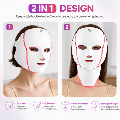 DermaGlow™ LED Therapy Mask