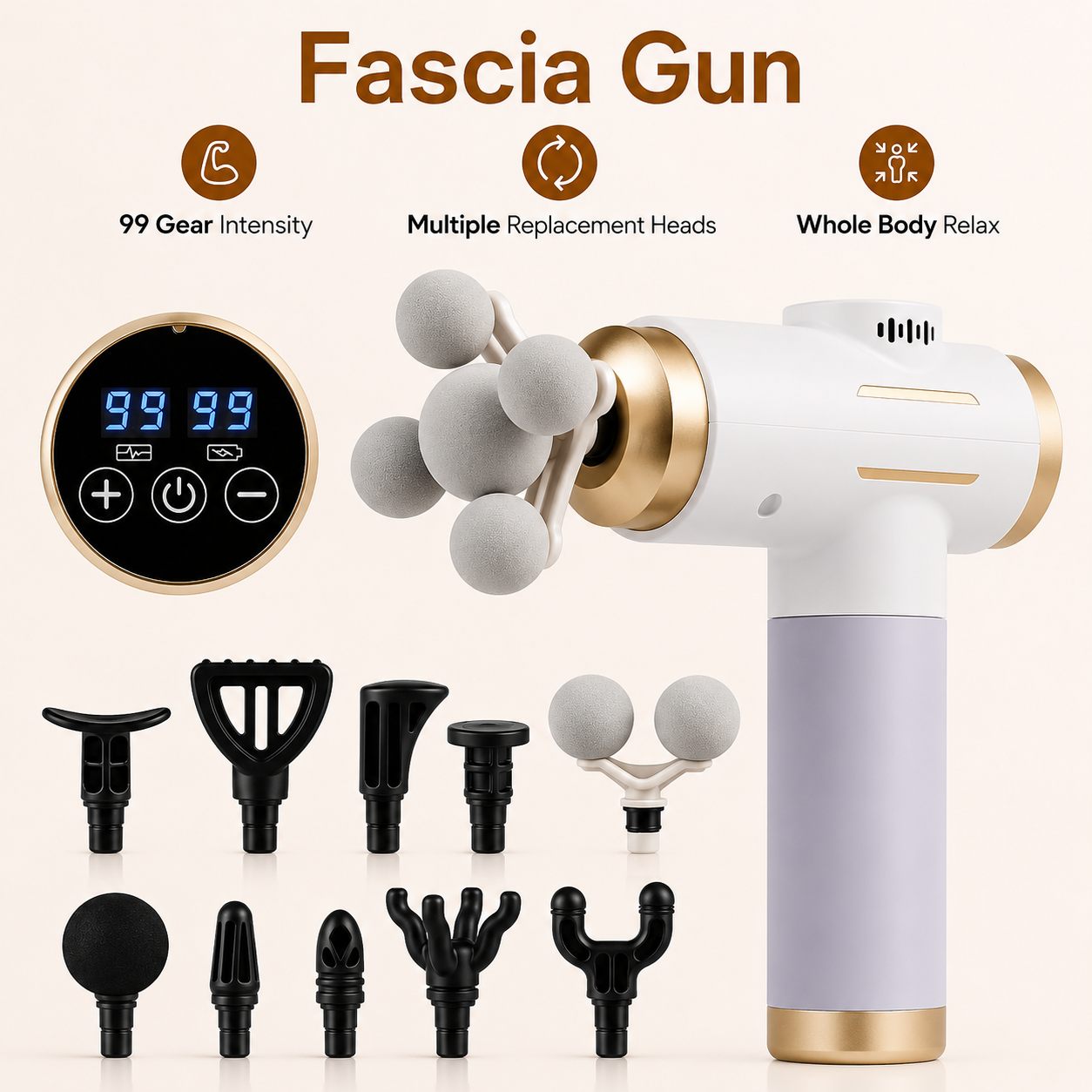 RecoveryPulse™ Massage Gun